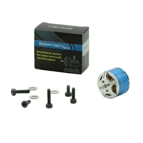 Sunnysky R1106 5500KV 6500KV 8000KV Brushless Motor Blue for 2030 3020 Propeller RC Multicopter Models Frame Part